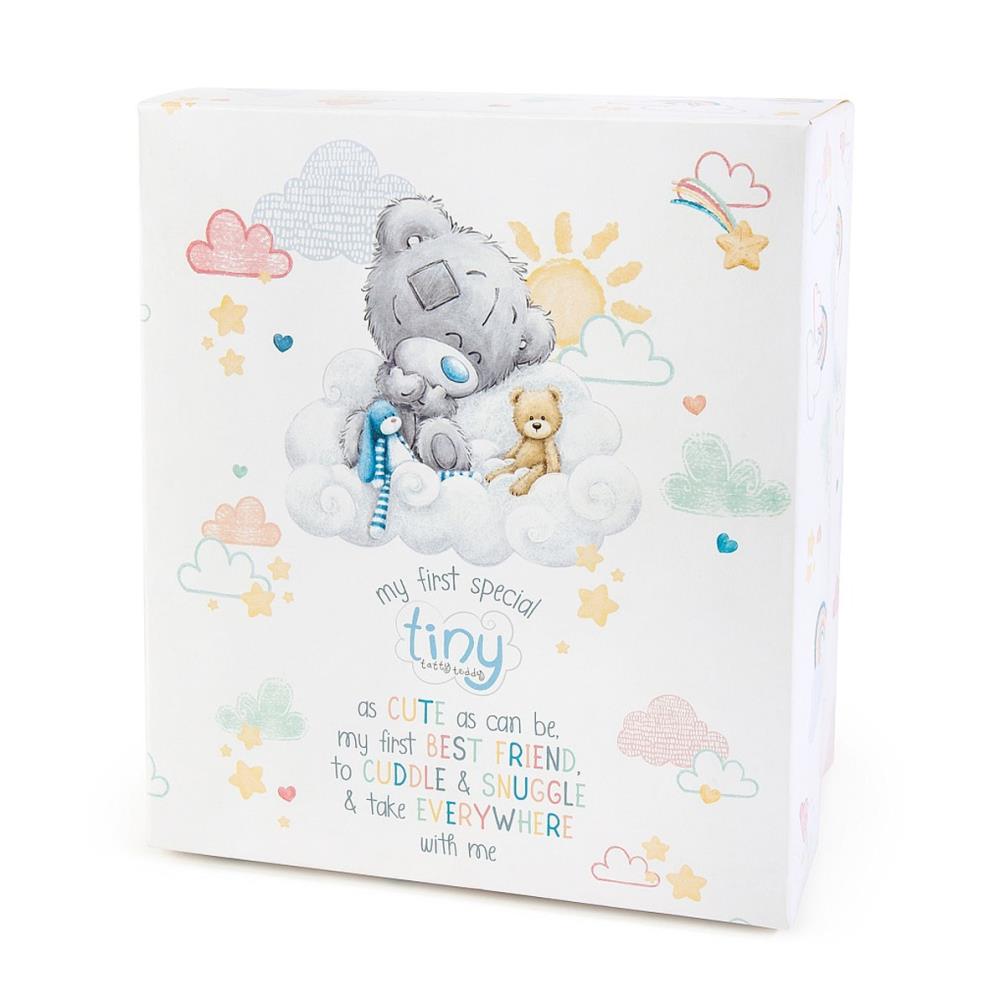 9" Pattern Patch Boxed Tiny Tatty Teddy Extra Image 1